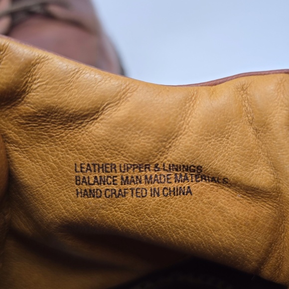 Born Nigel All-Terrain Hiker Boots – Men's 12 – Distressed Brown Leather M1286 - Picture 9 of 11